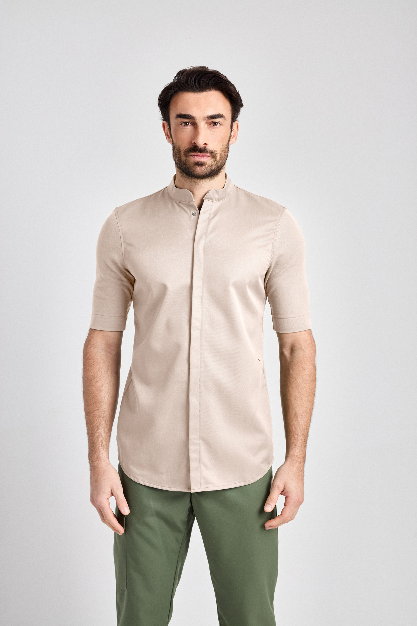 Parla Man Care - Jacke Kurzarm - beige